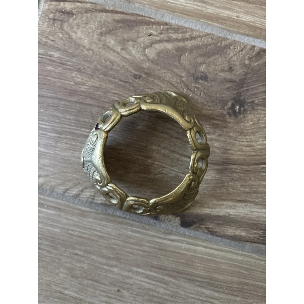 Vintage‎ Brass Candle Holder 3 Legs